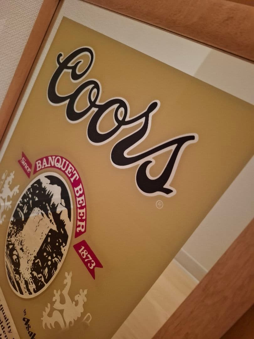 ヴィンテージパブミラーCoors バンケットビール
