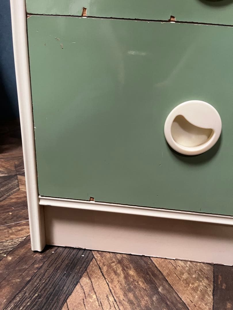 飾り棚 棚 昭和レトロ レトロポップ 家具 インテリア 当時物 チェスト