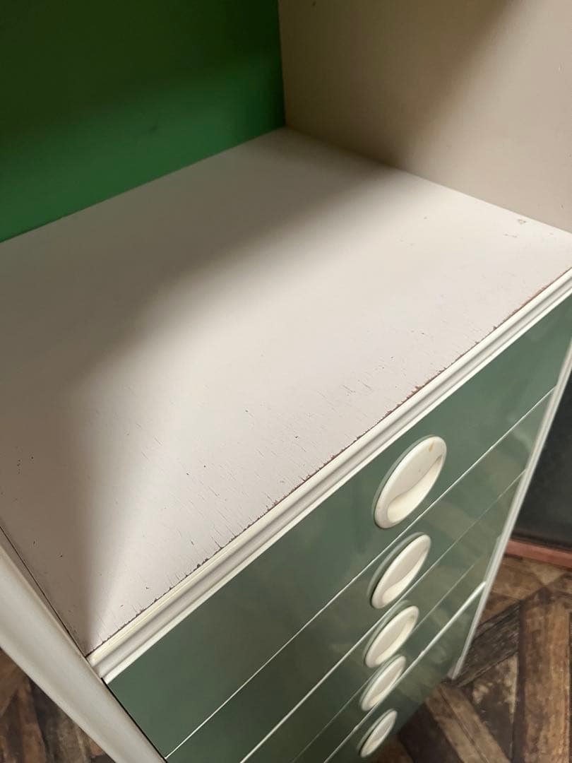 飾り棚 棚 昭和レトロ レトロポップ 家具 インテリア 当時物 チェスト