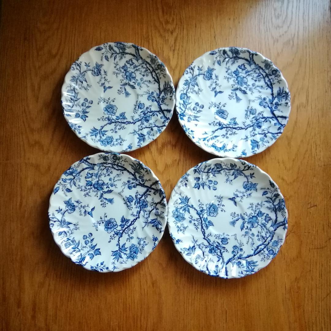 美品】ジョンソンブラザーズ オールドブラッドバリー ソーサー4枚