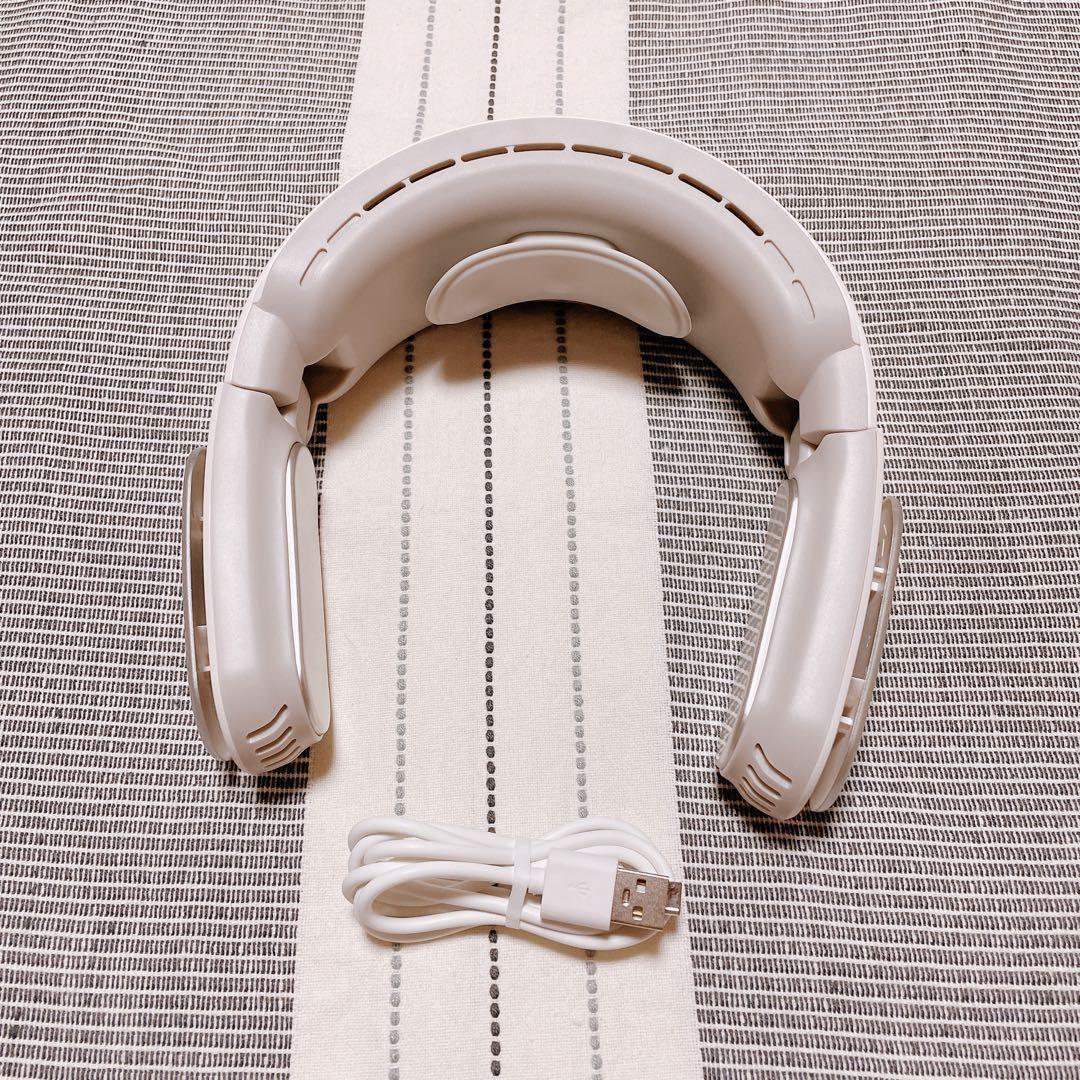 首掛け扇風機 ネッククーラー 折り畳み 冷却プレート 携帯扇風機 ネックファン