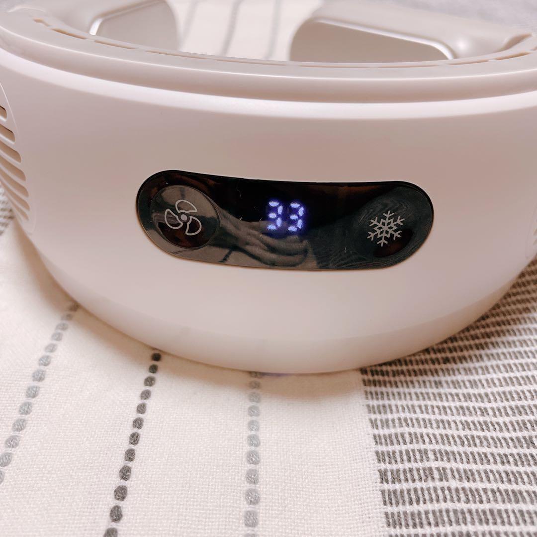 首掛け扇風機 ネッククーラー 折り畳み 冷却プレート 携帯扇風機 ネックファン