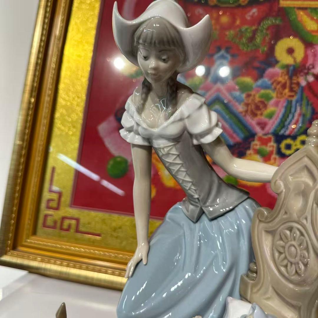 大型リヤドロ　レア 乳母車 女性 赤ちゃん