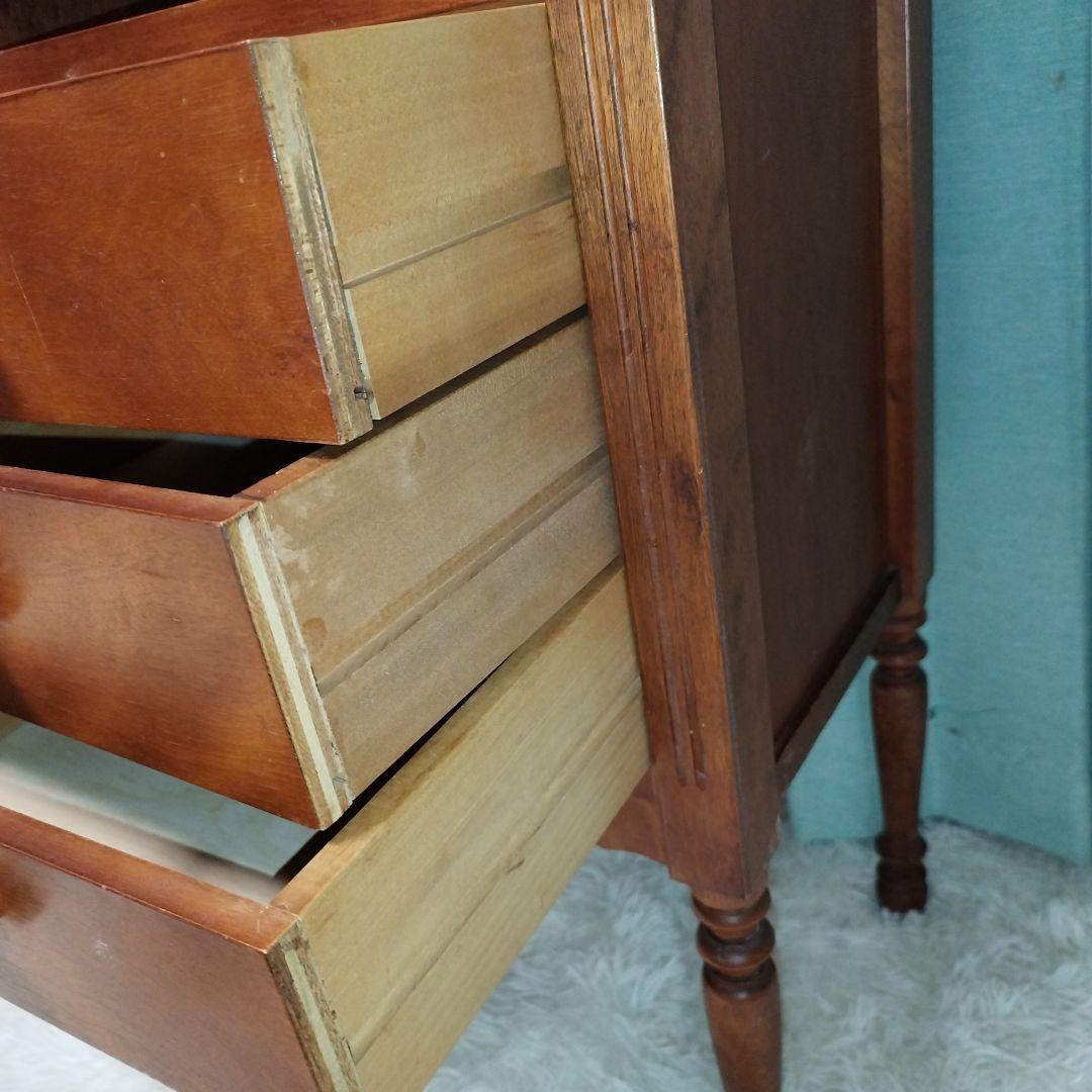 レトロ　電話台　ラック　コンソール　古道具