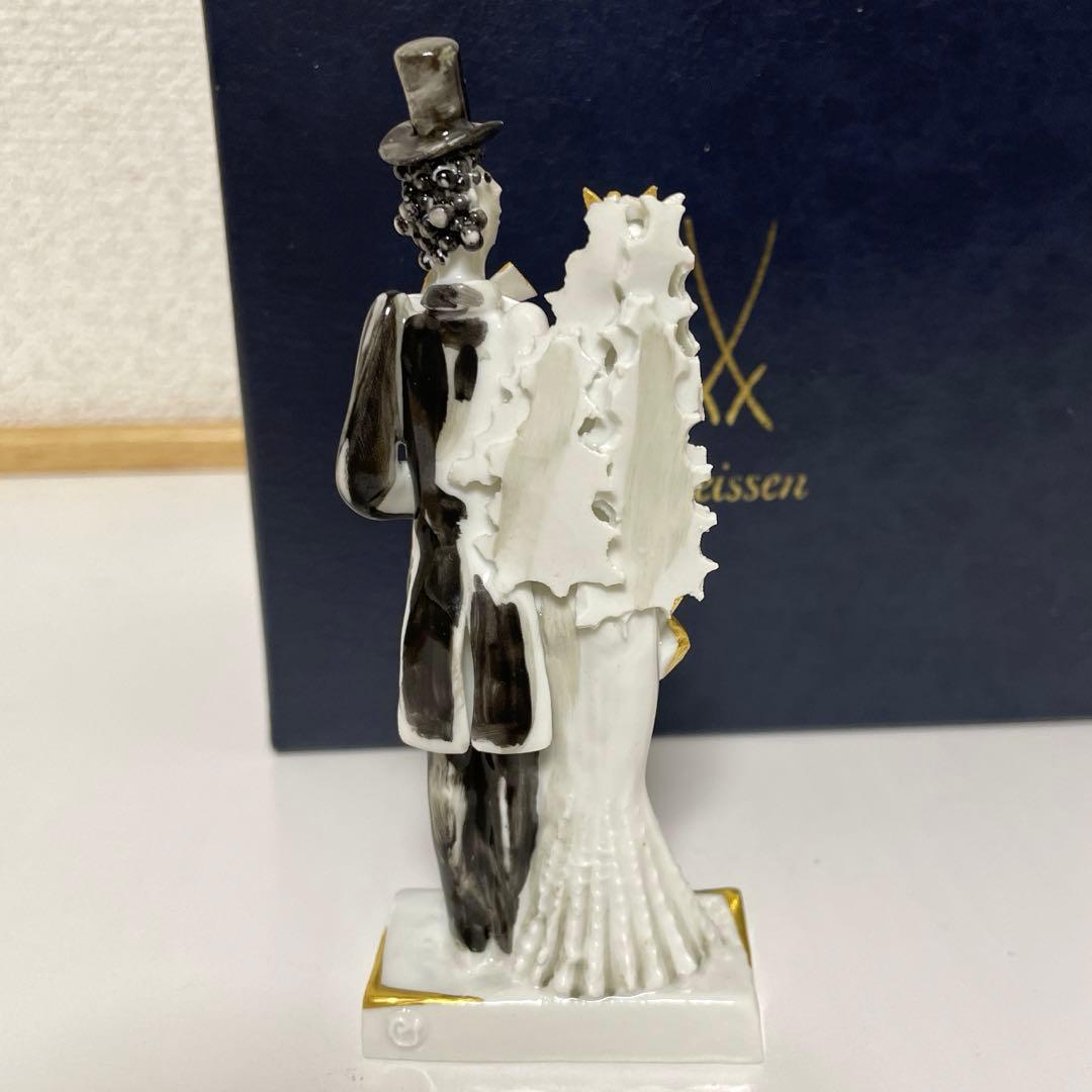 ・花嫁と花婿・Peter Strang・手捻り・箱入・Meissen・