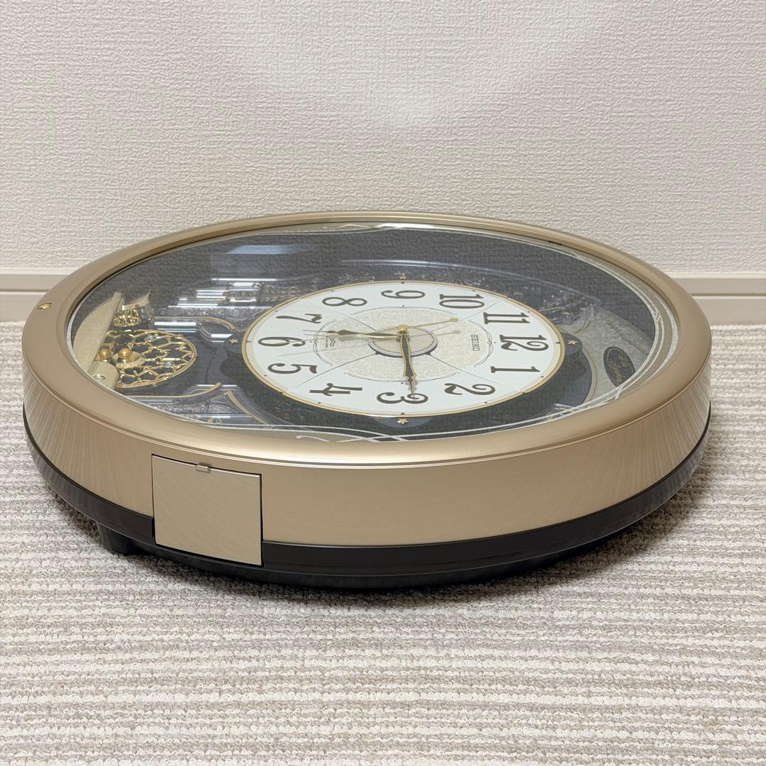 【希少】SEIKO RE561S からくり時計 電波修正機能 自動秒針停止機能付