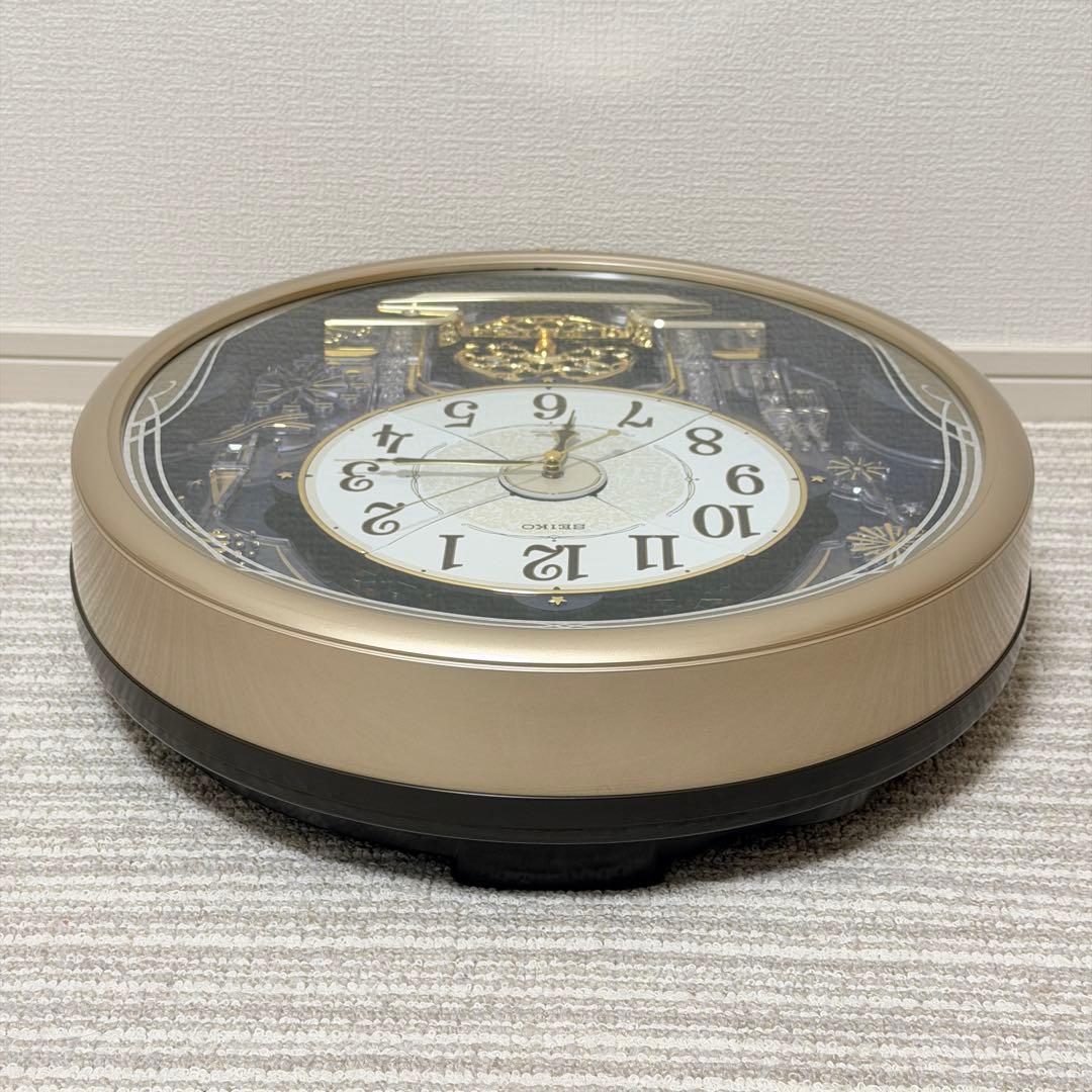 【希少】SEIKO RE561S からくり時計 電波修正機能 自動秒針停止機能付