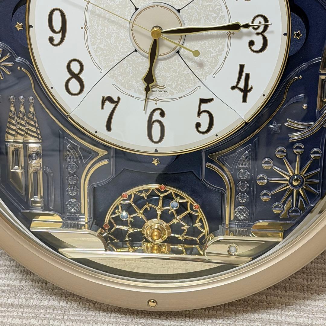 【希少】SEIKO RE561S からくり時計 電波修正機能 自動秒針停止機能付