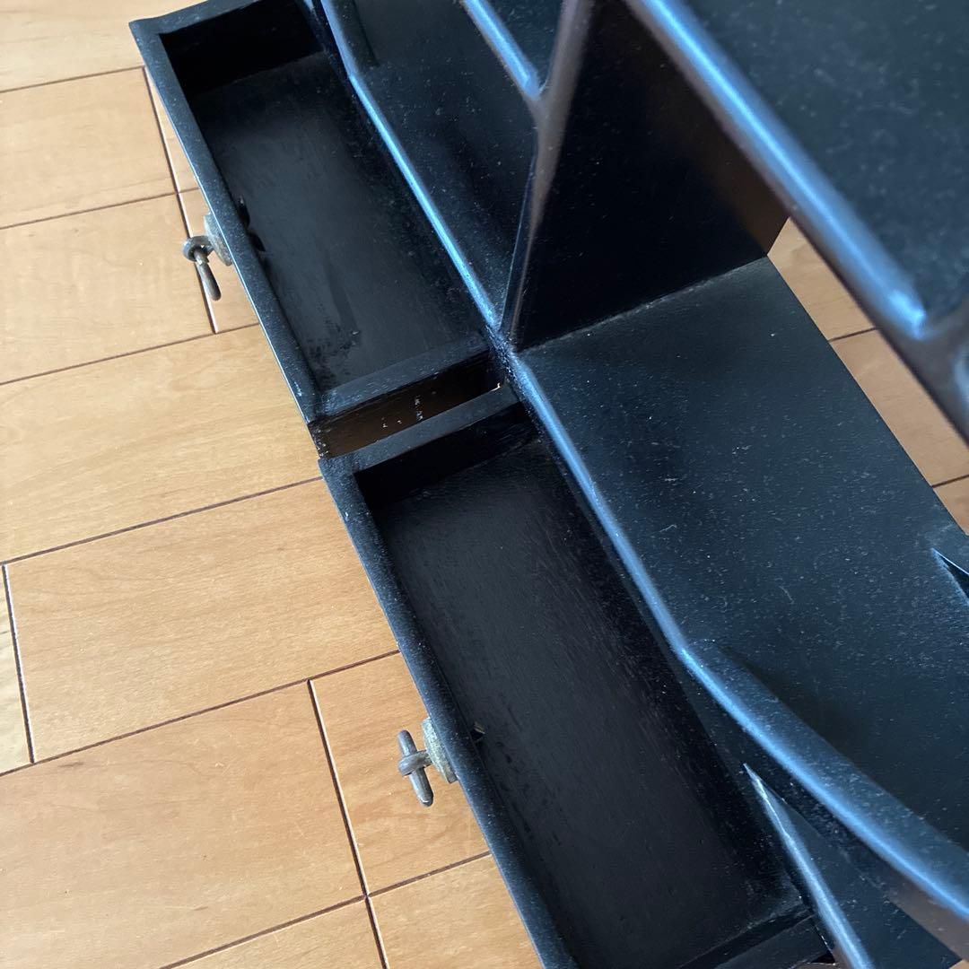 円型アンティーク茶棚