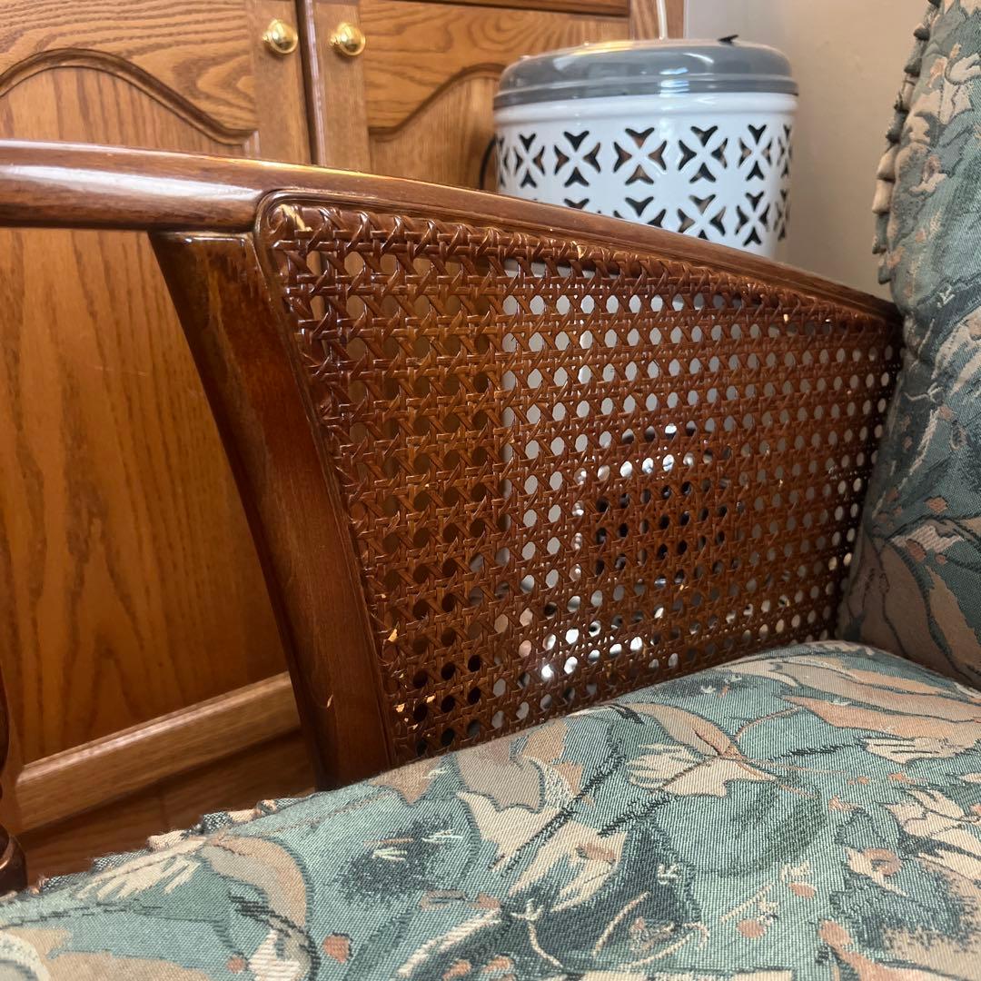 カリモクオールドヴィンテージコロニアル シングルソファ