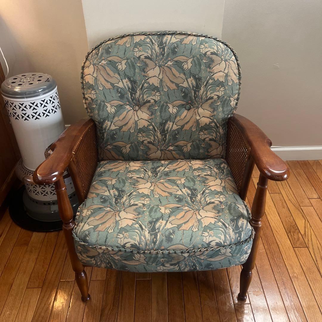 カリモクオールドヴィンテージコロニアル シングルソファ