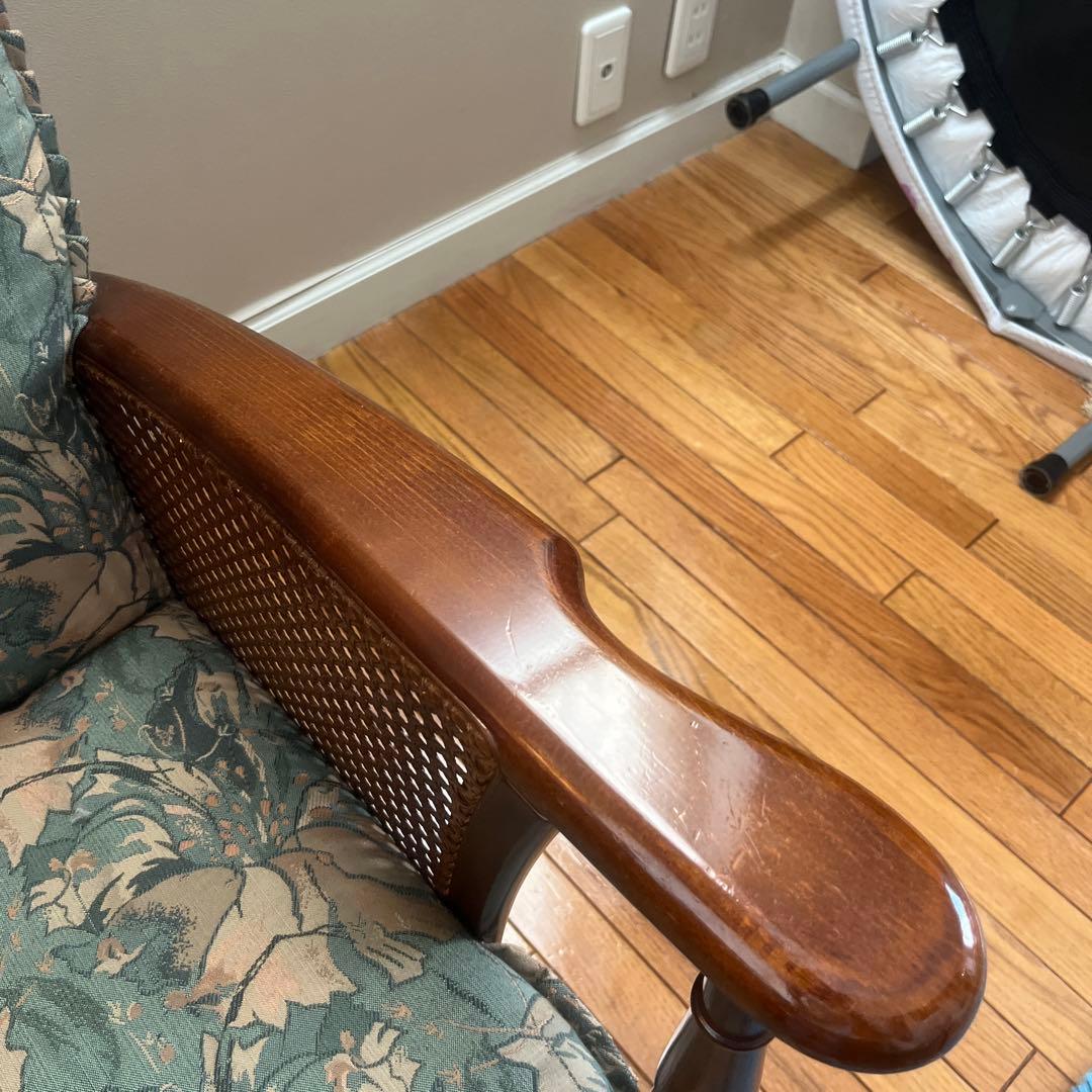 カリモクオールドヴィンテージコロニアル シングルソファ