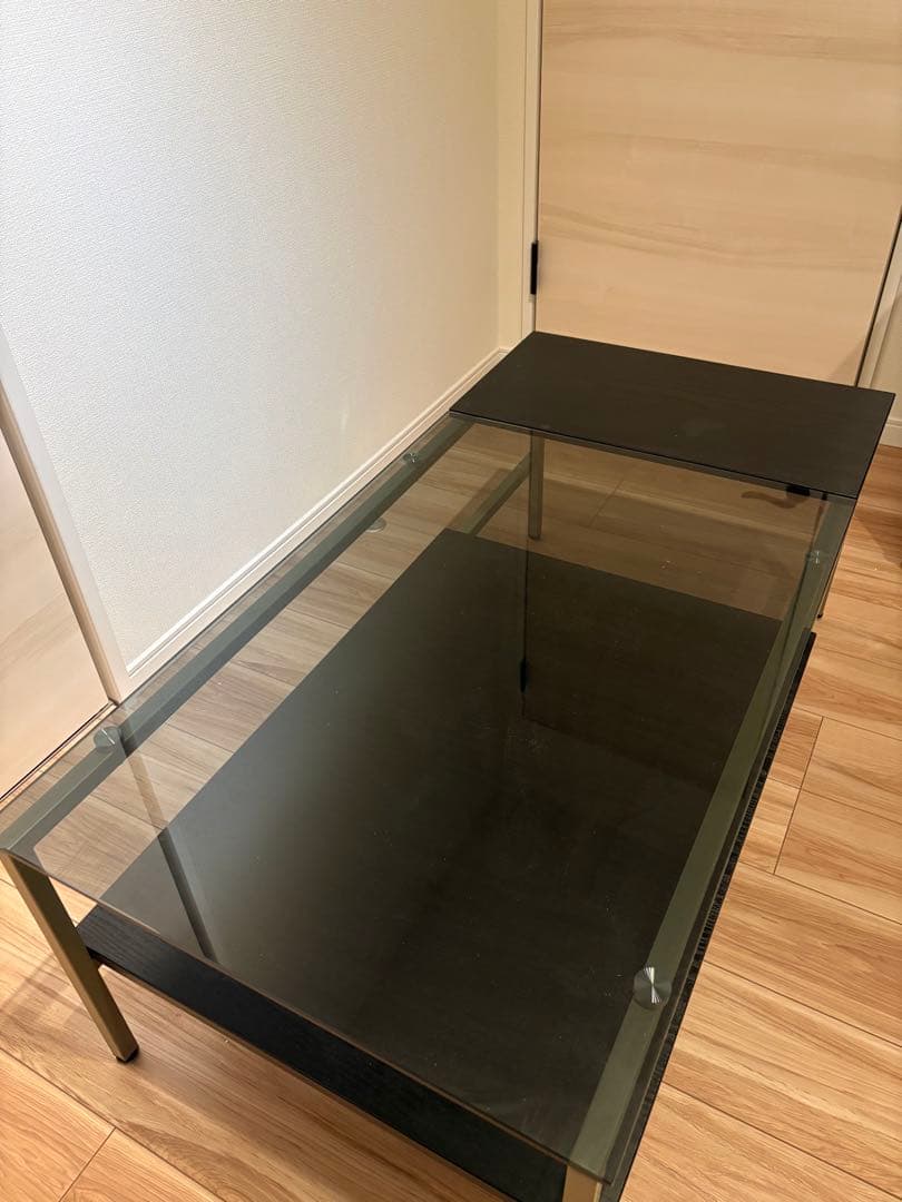 値下げ‼️ニトリ　センターテーブル(ノート4 110TP BK)