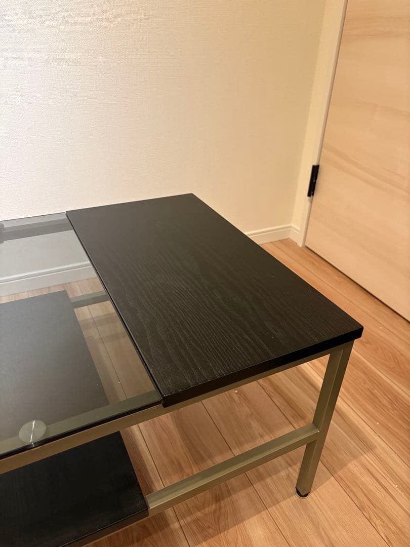 値下げ‼️ニトリ　センターテーブル(ノート4 110TP BK)