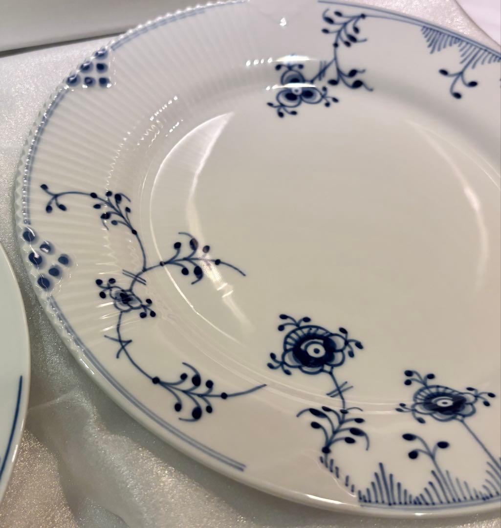 ロイヤルコペンハーゲン　ブルーエレメンツ プレート 21cm ペア