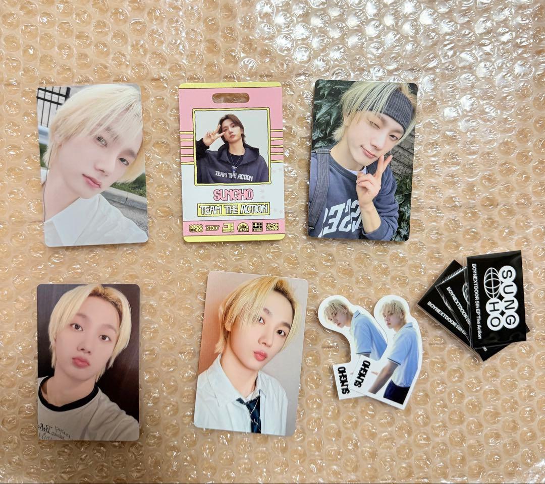 BOYNEXTDOOR THE ACTION ソンホ トレカ セット - メルカリ