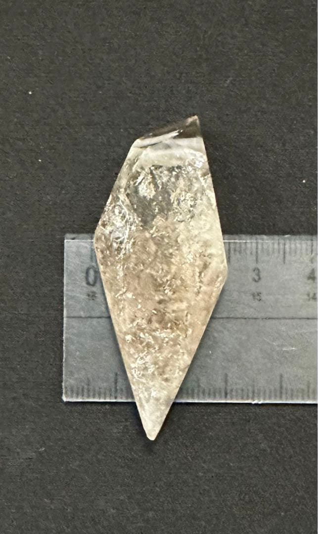 煙彩星矢　新潟産虹彩煙水晶