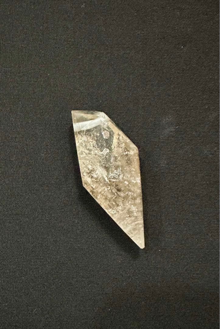 煙彩星矢　新潟産虹彩煙水晶