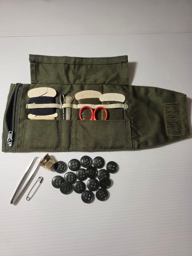 ミリタリーバック 弾帯 ベルト　裁縫道具