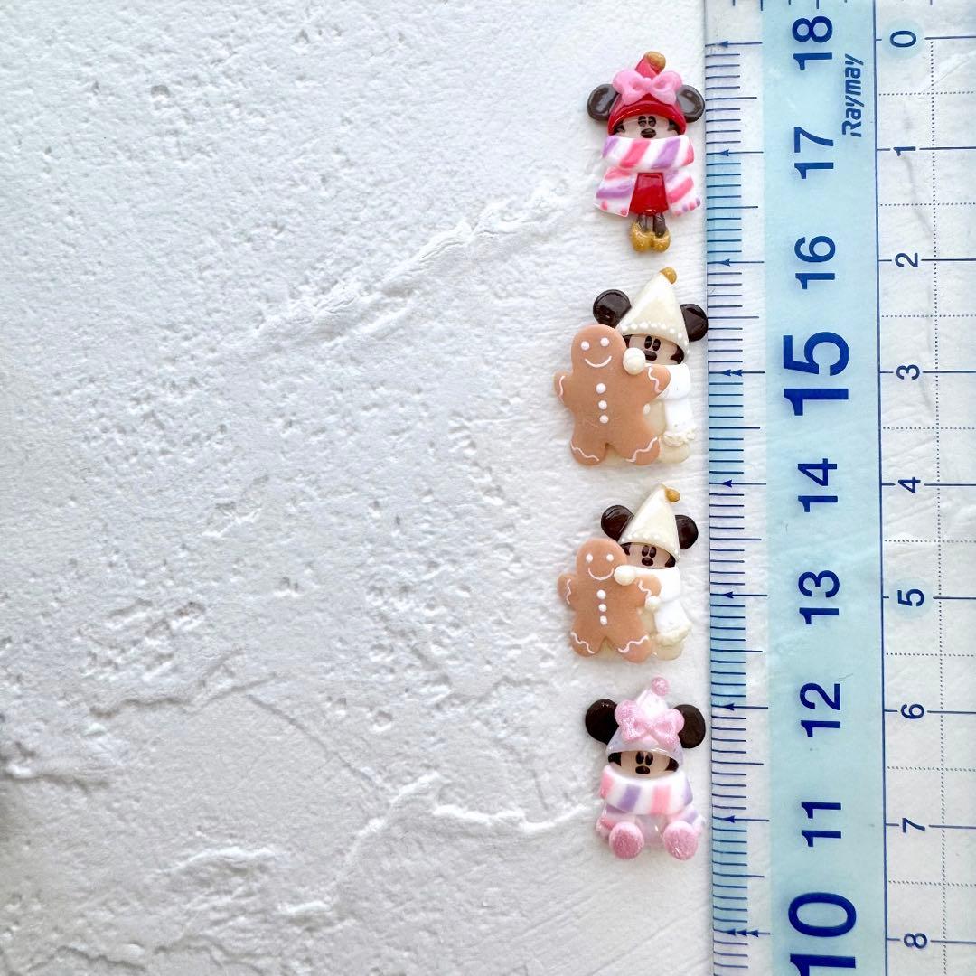 リルリンリン 3dパーツ ネイル クリスマス ディズニー