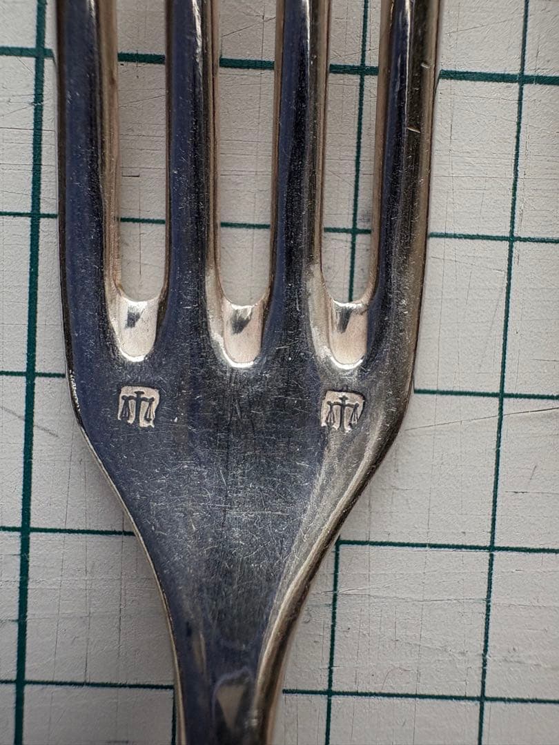 フランス　アンティーク　シルバーカトラリーセット 9点