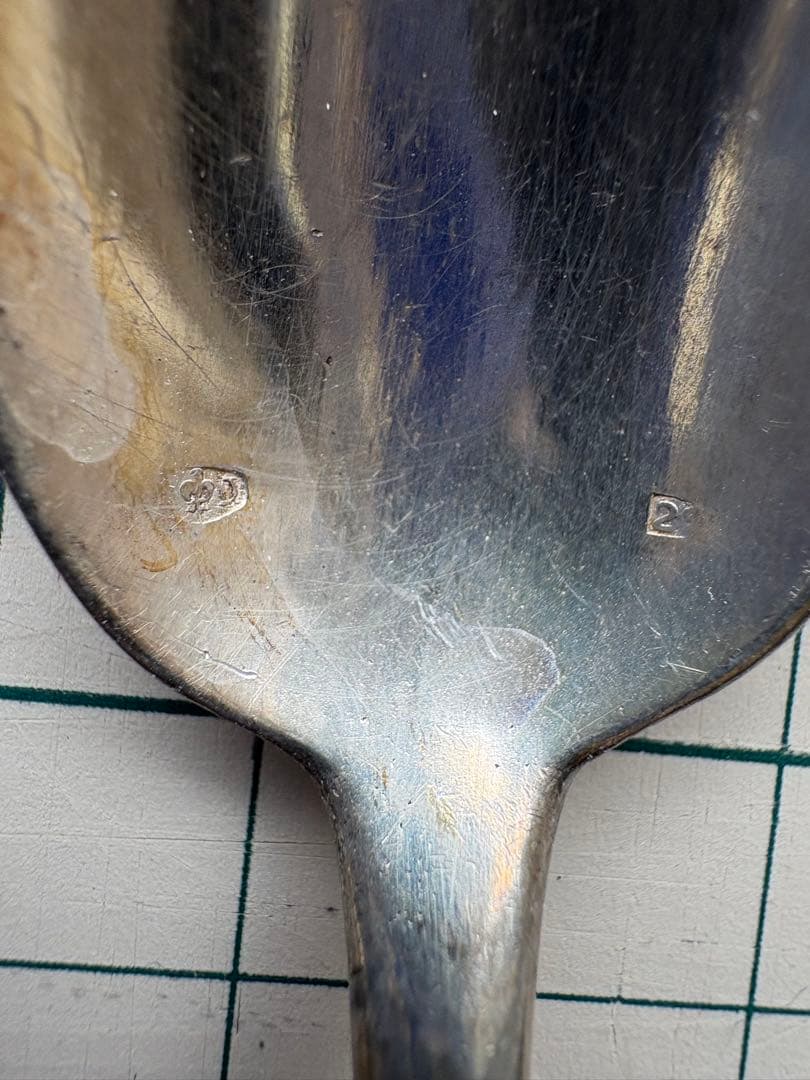 フランス　アンティーク　シルバーカトラリーセット 9点