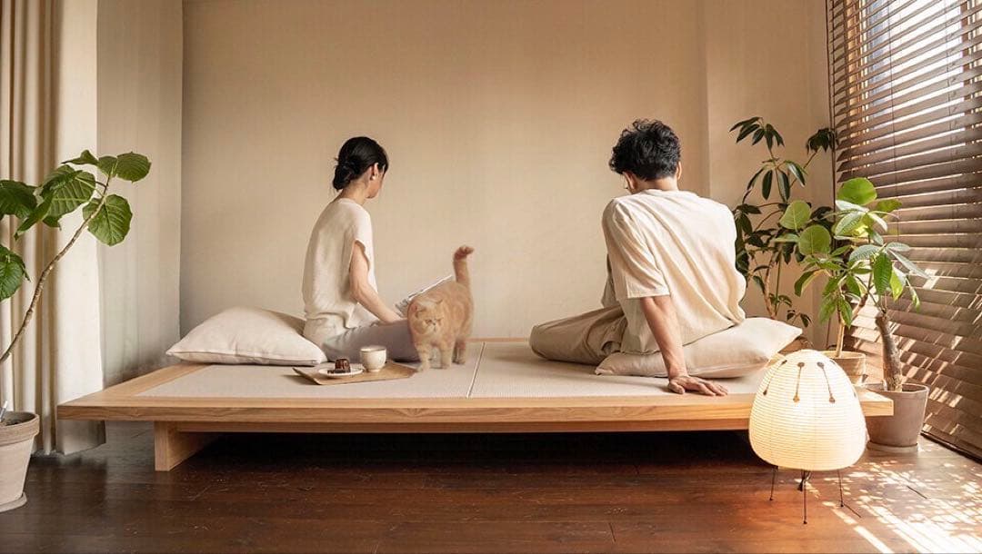 bonkotuLIVING BED リビングベッド 旭川家具 建築家二人