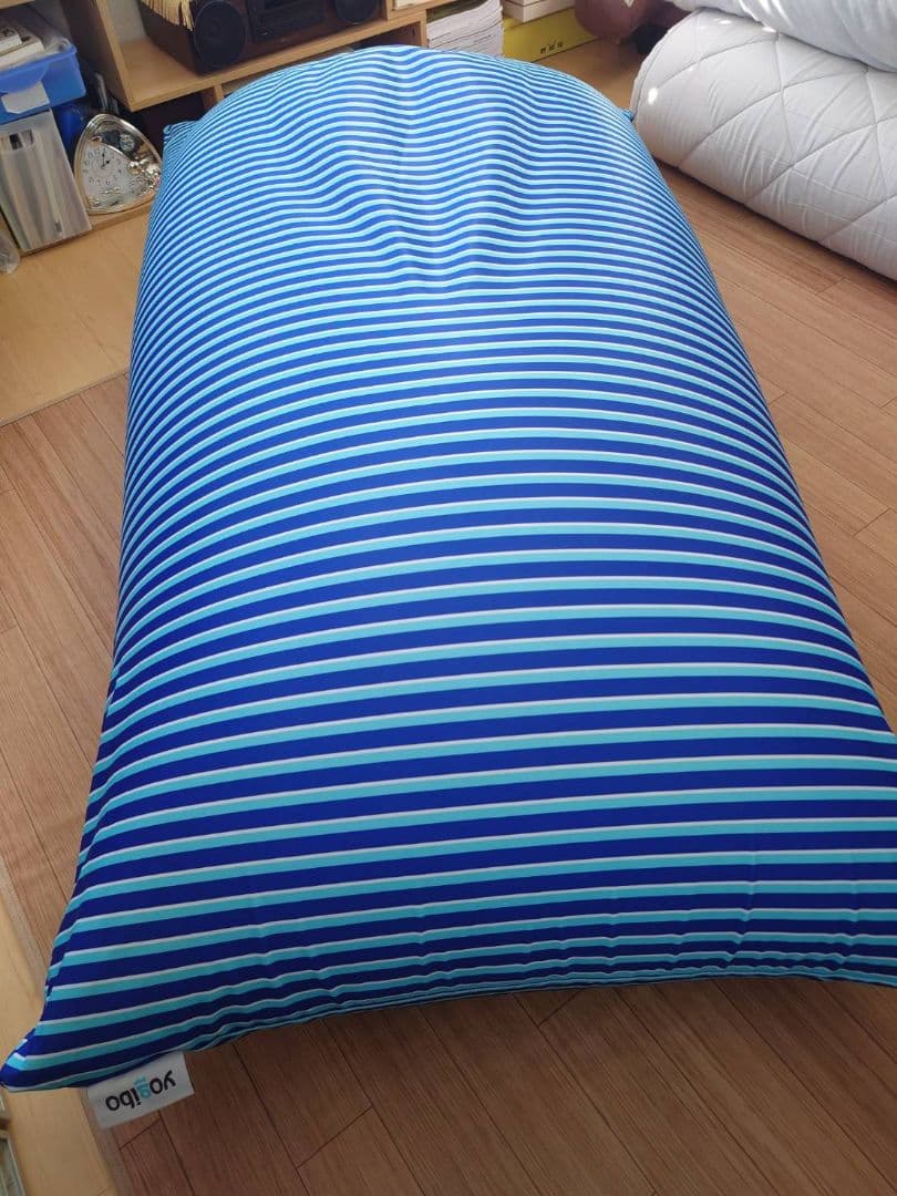 ＜直接引渡可＞Yogibo Zoola Maxヨギボー マリーン【使用頻度：少】