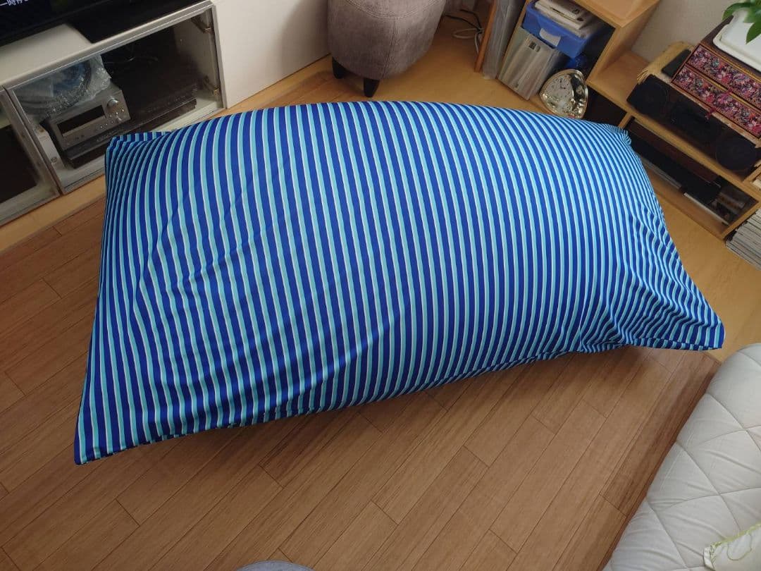 ＜直接引渡可＞Yogibo Zoola Maxヨギボー マリーン【使用頻度：少】