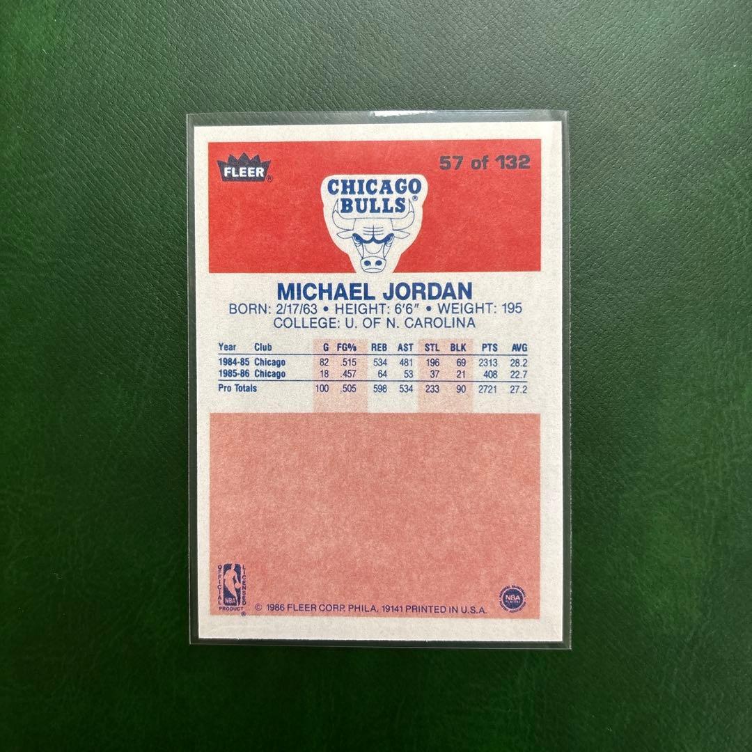 マイケル・ジョーダン ルーキーカードrookiecard （Reprint） - メルカリ