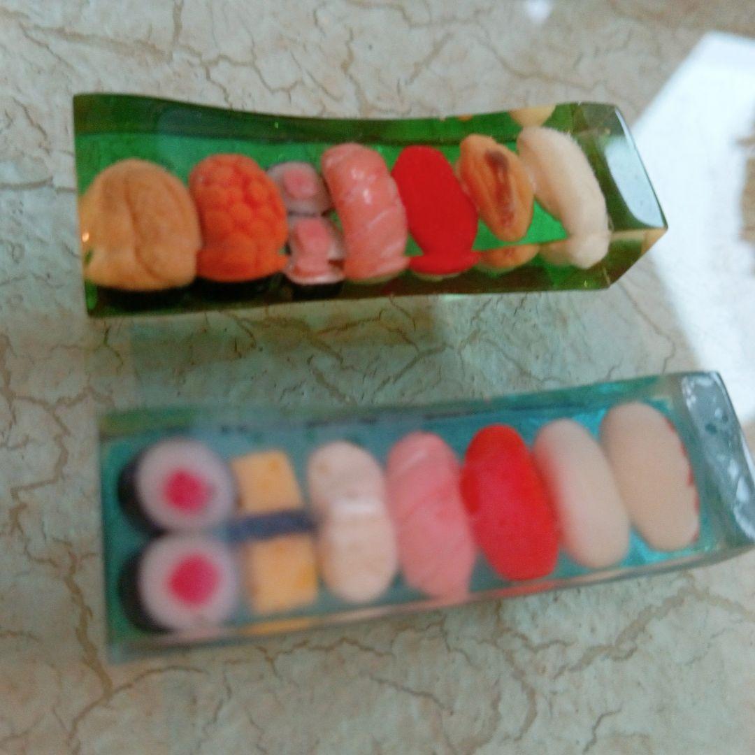 寿司モチーフ 箸置き　 2個セット寿司ネタ　激レア　プレゼントにも