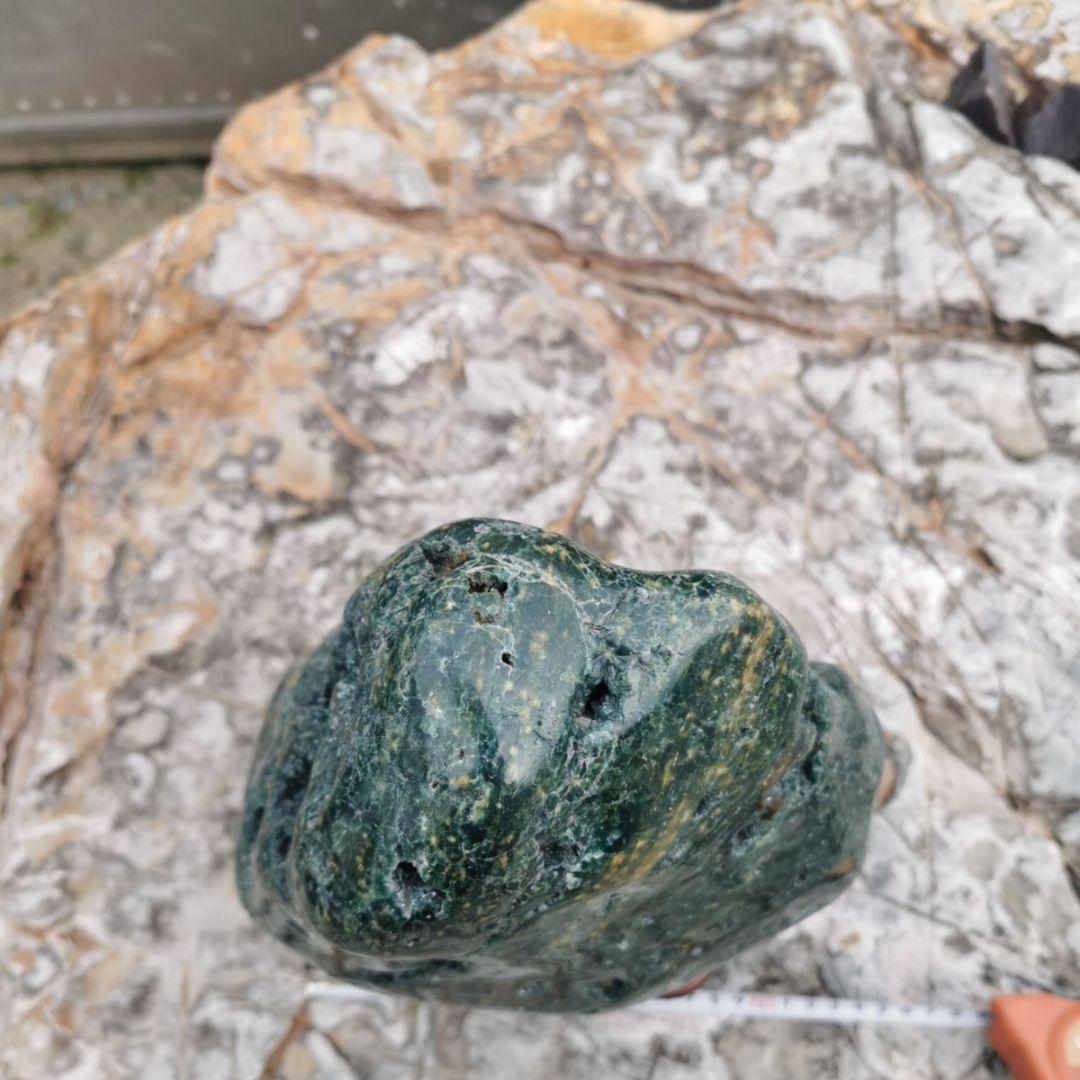 オーシャンジャスパー　鑑賞石　石　置物　オブジェ　インテリア