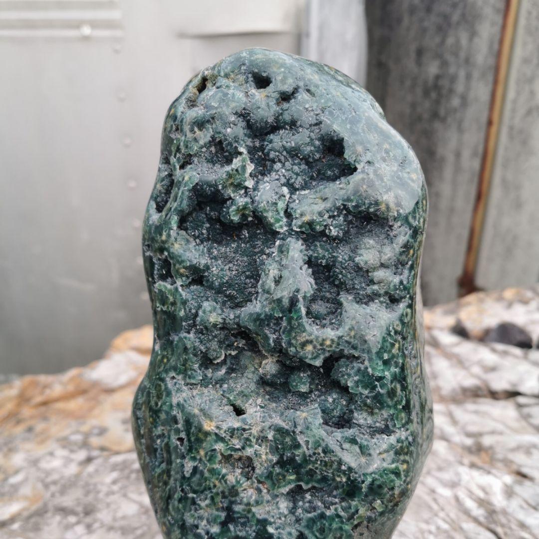 オーシャンジャスパー　鑑賞石　石　置物　オブジェ　インテリア