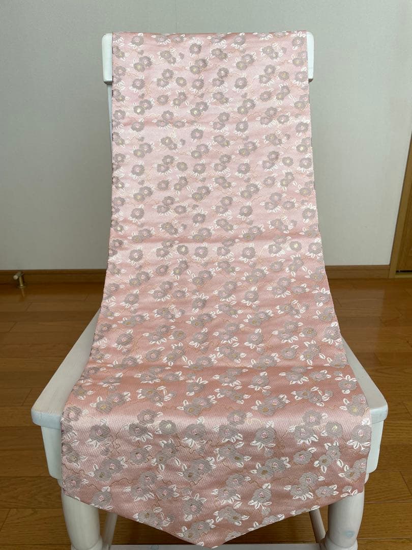 花柄 テーブルランナー ピンク系(和柄) 【babano工房】