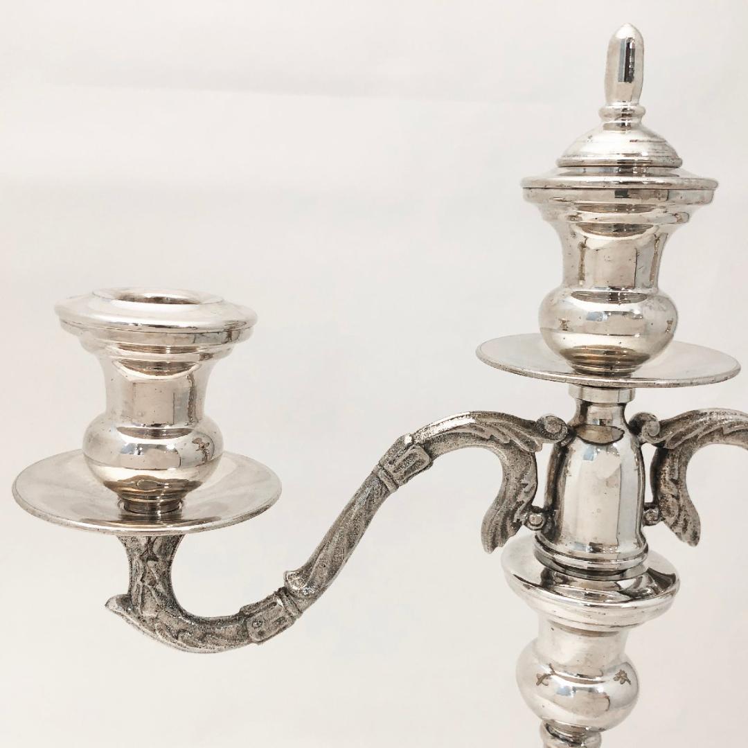 キャンドルスタンド 昭和レトロ ろうそく立て 燭台 インテリア アンティーク