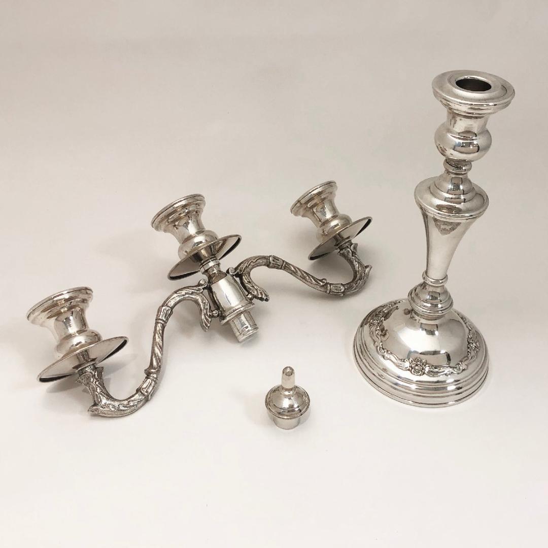 キャンドルスタンド 昭和レトロ ろうそく立て 燭台 インテリア アンティーク