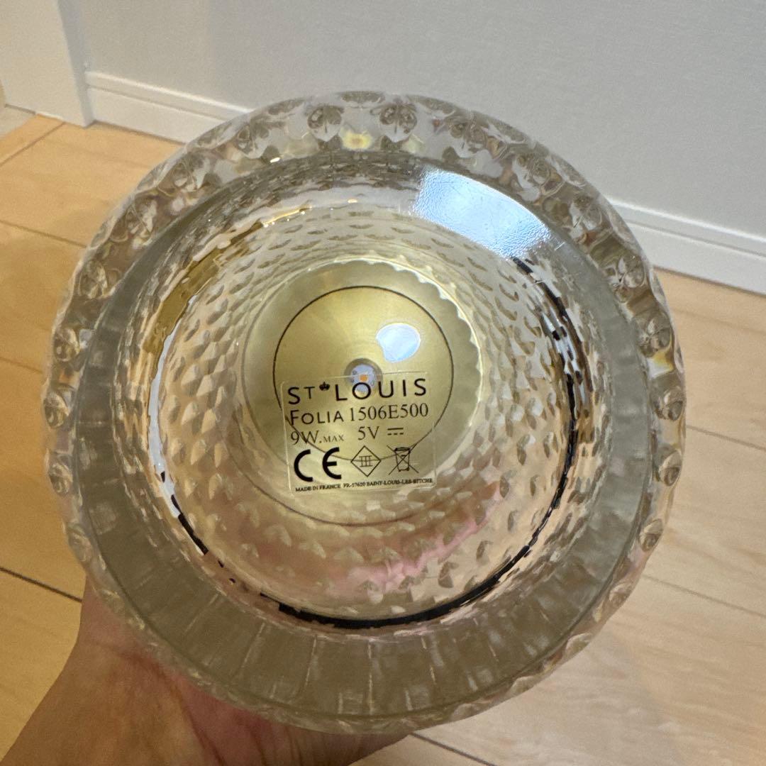 【未使用】Hermesエルメスサンルイ FOLIA どんぐりランプ