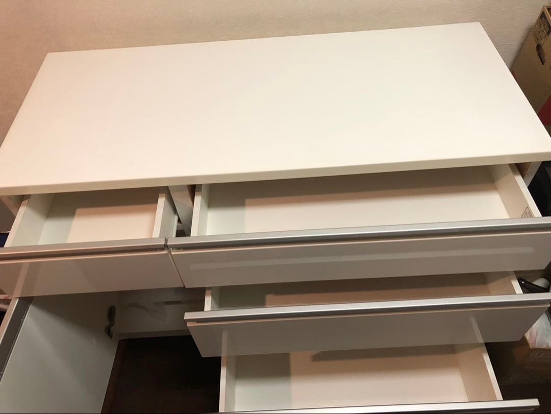 【本日限定最終値下げ】ホワイトキッチンカウンター