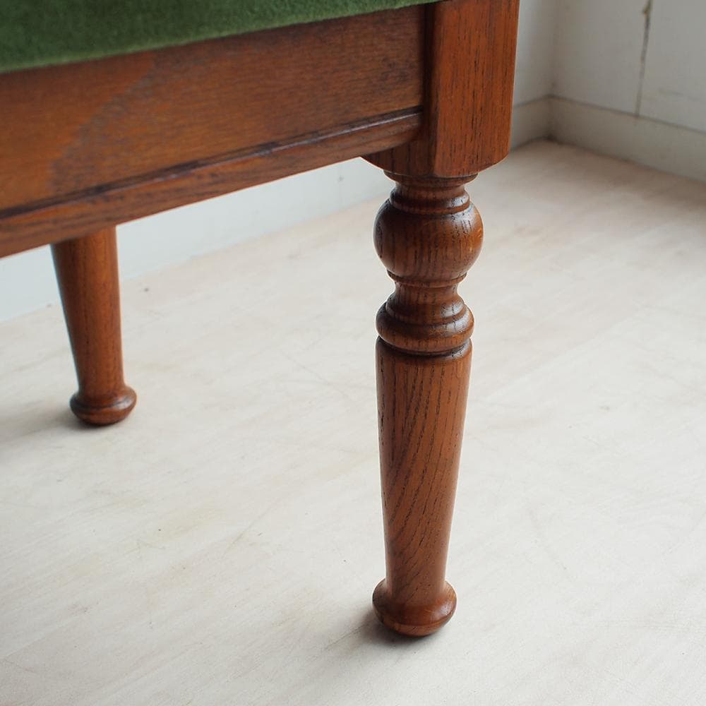 三越家具 ブルージュ オーク材 スツール 英国カントリー 椅子 ZR24101