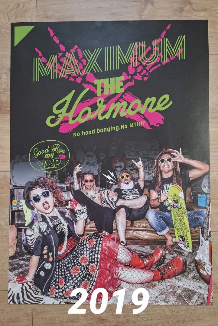 マキシマム ザ ホルモン ポスター カレンダー 2015〜2019 - メルカリ