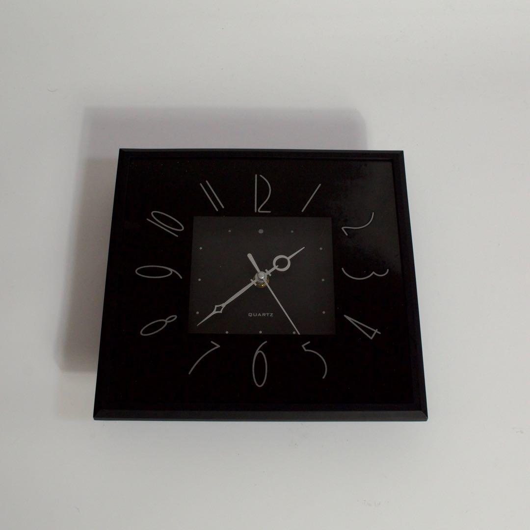 掛け時計　稼働中　ポストモダン　ミッドセンチュリー　ビンテーレトロ