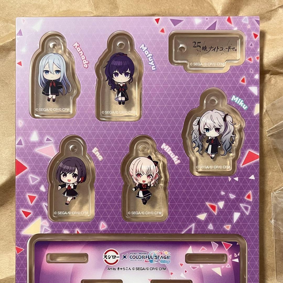 プロセカ スシロー コラボユニットチャーム ニーゴ - メルカリ