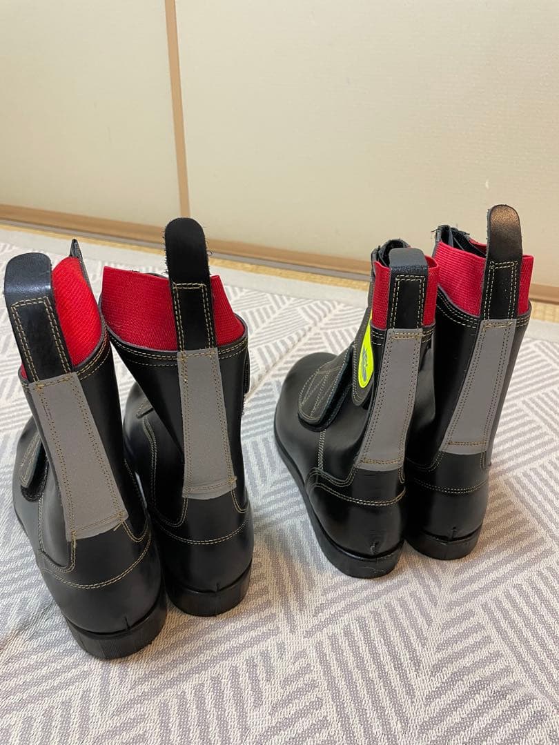 安全靴 27cm 黒/赤 滑り止め　ノサックス　2足