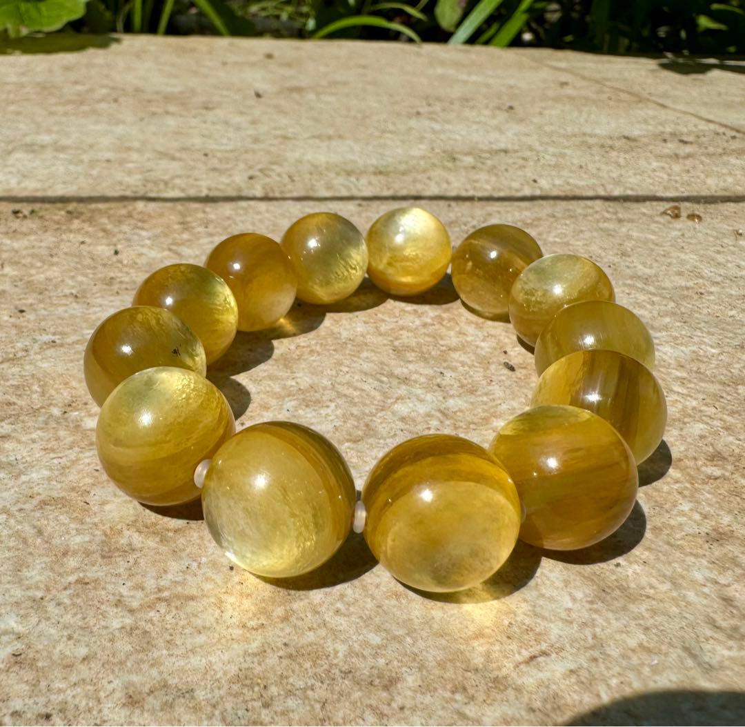 【最終限界価格】【割れ防止対策済】ゴールデンマイカ大玉16mm