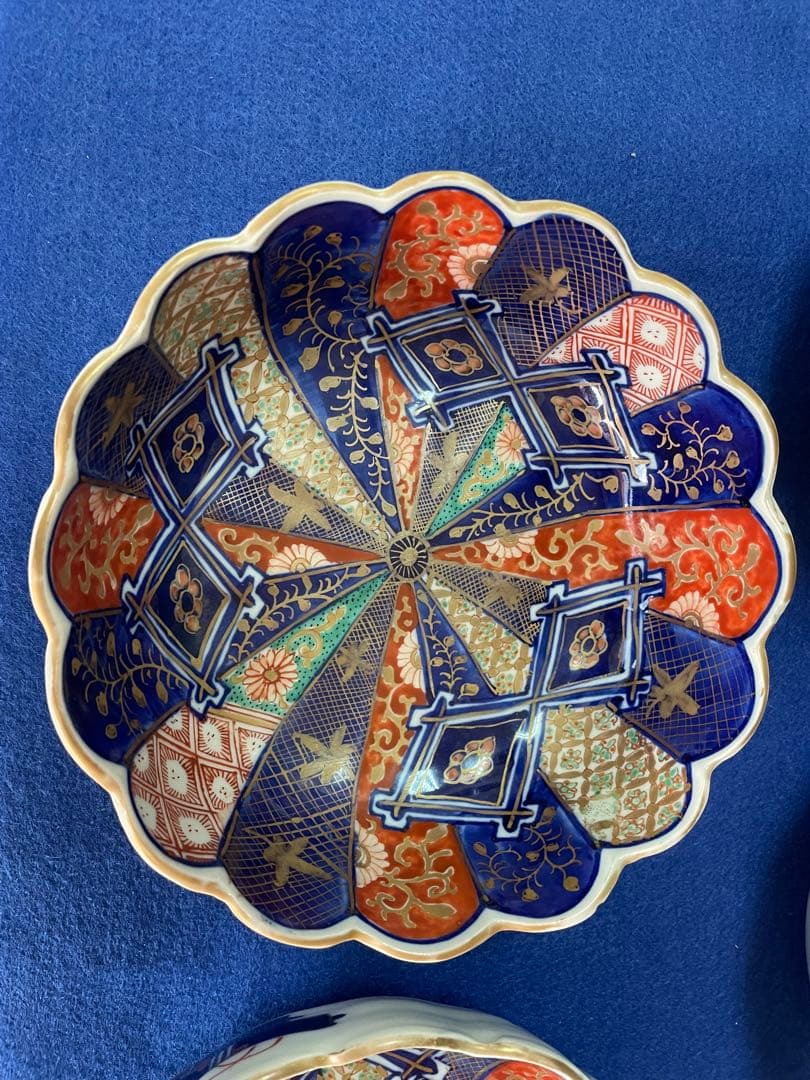 深鉢　伊万里焼　錦手伊万里