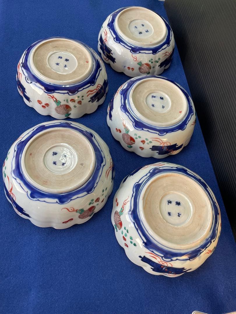 深鉢　伊万里焼　錦手伊万里