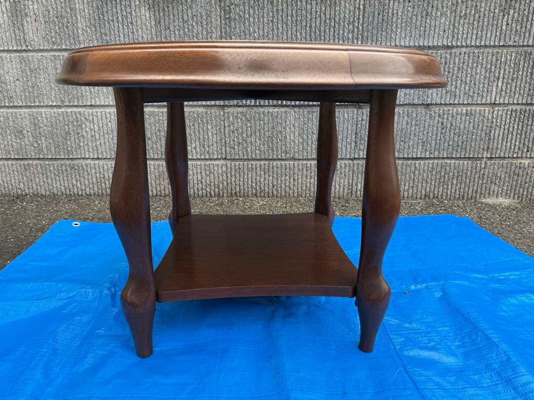 【O-1874】マルニ木工 ベルサイユ ラウンドテーブル コーヒーテーブル