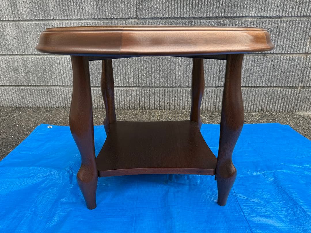 【O-1874】マルニ木工 ベルサイユ ラウンドテーブル コーヒーテーブル