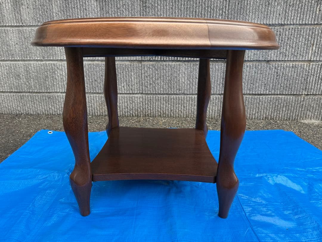 【O-1874】マルニ木工 ベルサイユ ラウンドテーブル コーヒーテーブル