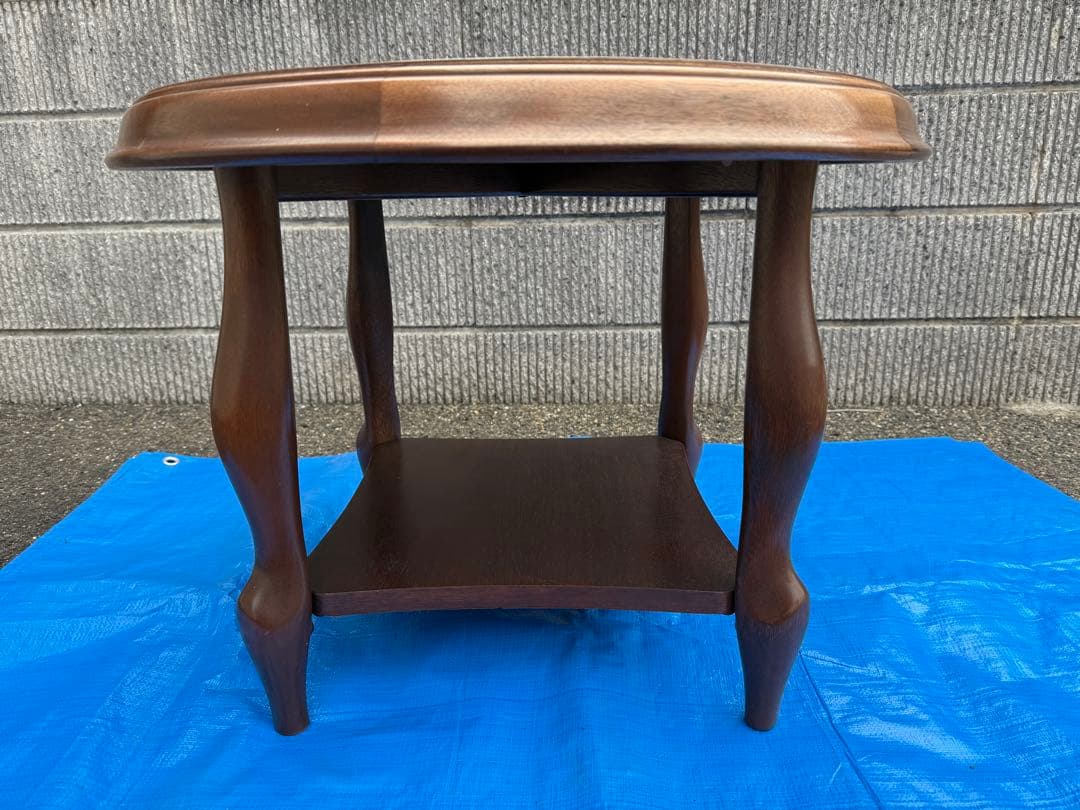 【O-1874】マルニ木工 ベルサイユ ラウンドテーブル コーヒーテーブル